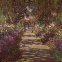 Monet - Garden at Giverny