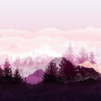 Apple AirPods Skin - Purple Horizon (Image 9)