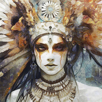 Tribal Priestess (Artwork)