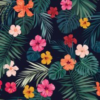 Sony PS4 Skin - Tropical Hibiscus (Image 3)