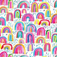 Laptop Sleeve - Watercolor Rainbows (Image 9)