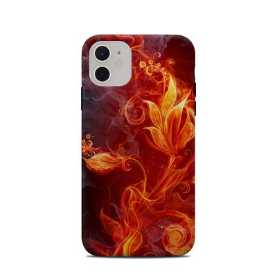 Apple iPhone 11 Clip Case - Flower Of Fire