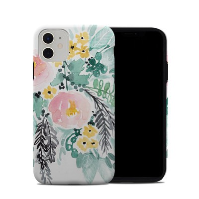 Apple iPhone 11 Hybrid Case - Blushed Flowers