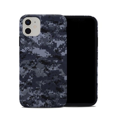 Apple iPhone 11 Hybrid Case - Digital Navy Camo