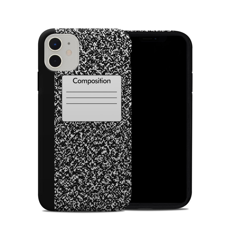 Apple iPhone 11 Hybrid Case - Composition Notebook (Image 1)