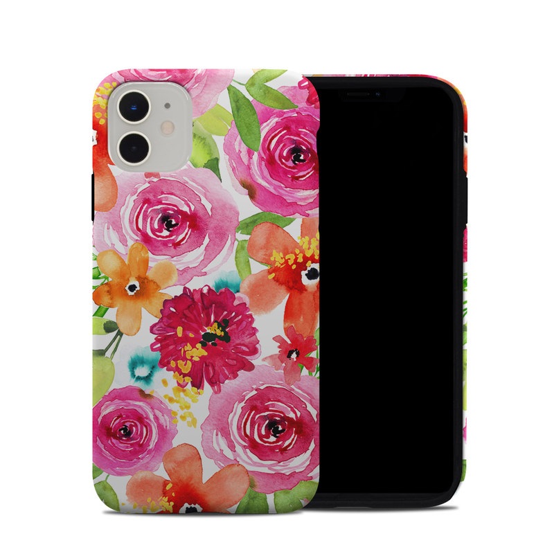 Apple iPhone 11 Hybrid Case - Floral Pop (Image 1)