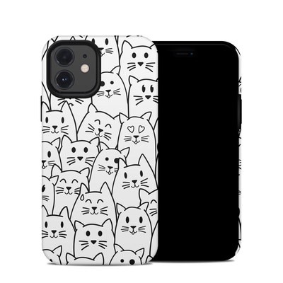 Apple iPhone 12 Hybrid Case - Moody Cats