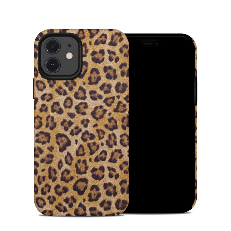 Apple iPhone 12 Hybrid Case - Leopard Spots (Image 1)