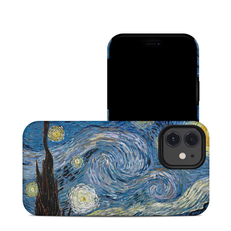 Apple iPhone 12 Hybrid Case - Starry Night (Image 1)