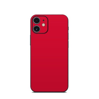 Apple iPhone 12 Mini Skin - Solid State Red