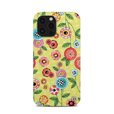 Apple iPhone 12 Pro Max Clip Case - Button Flowers