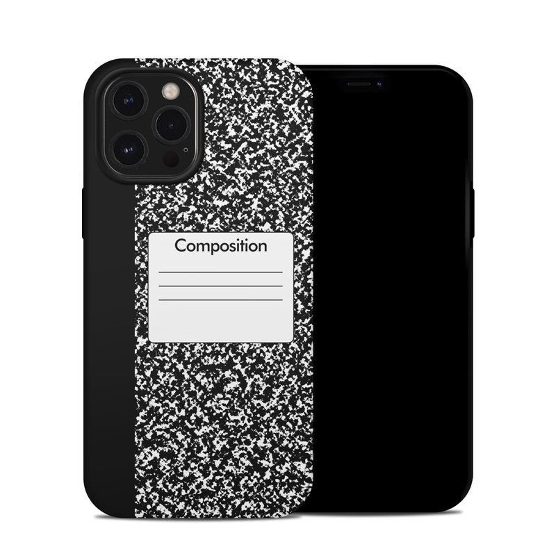 Apple iPhone 12 Pro Max Hybrid Case - Composition Notebook (Image 1)