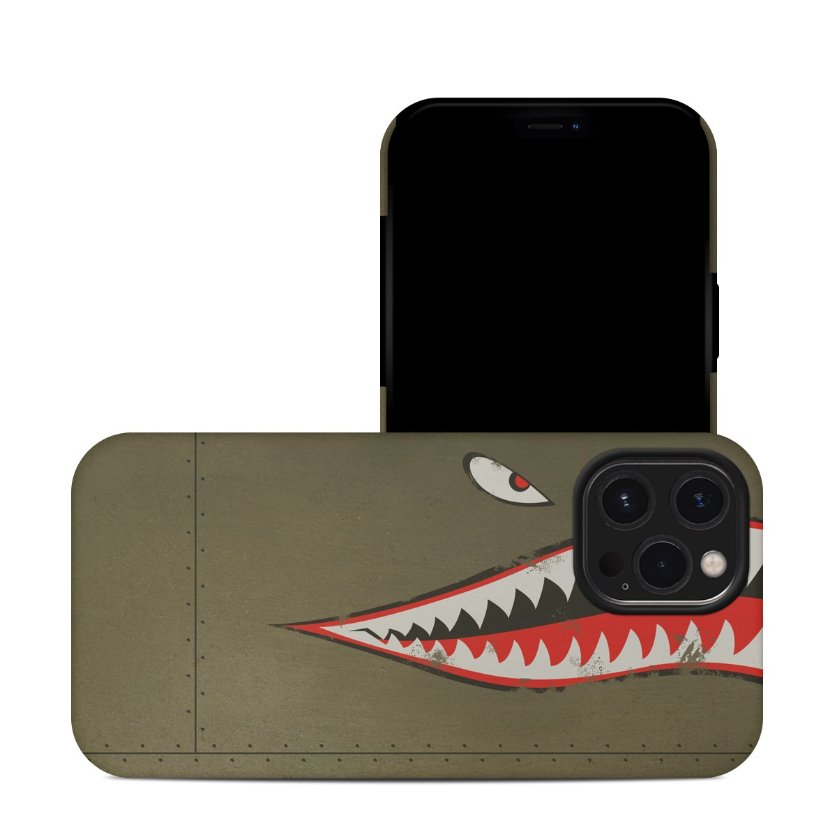 Apple iPhone 12 Pro Max Hybrid Case - USAF Shark (Image 1)