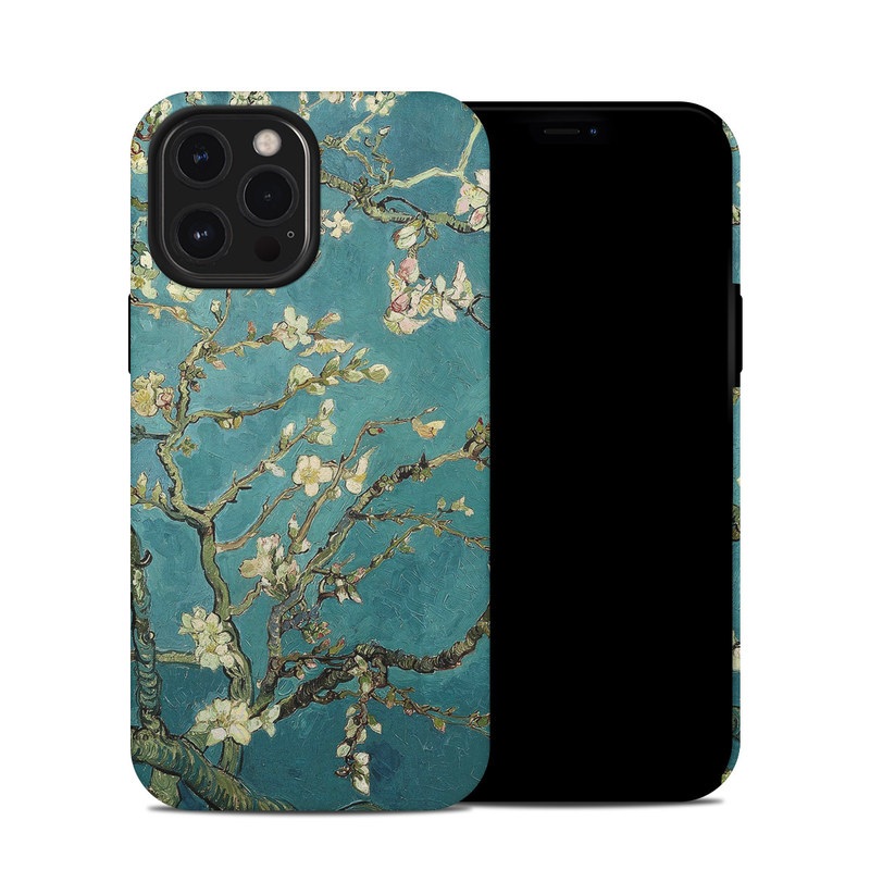 Apple iPhone 12 Pro Max Hybrid Case - Blossoming Almond Tree (Image 1)