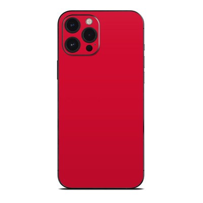 Apple iPhone 12 Pro Max Skin - Solid State Red