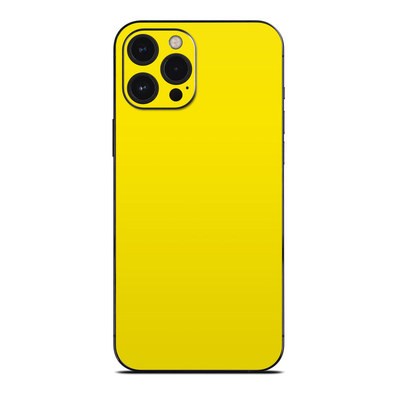 Apple iPhone 12 Pro Max Skin - Solid State Yellow
