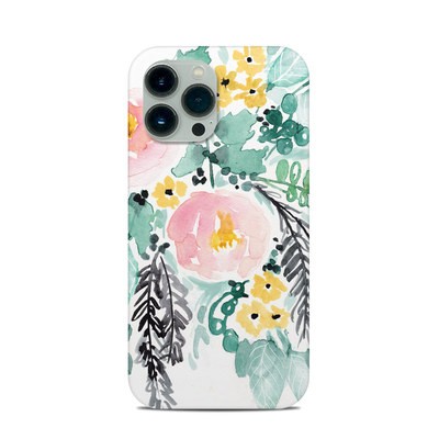 Apple iPhone 13 Pro Max Clip Case Skin - Blushed Flowers