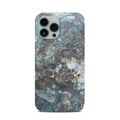 Apple iPhone 13 Pro Max Clip Case Skin - Gilded Glacier Marble