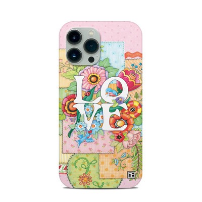 Apple iPhone 13 Pro Max Clip Case Skin - Love And Stitches