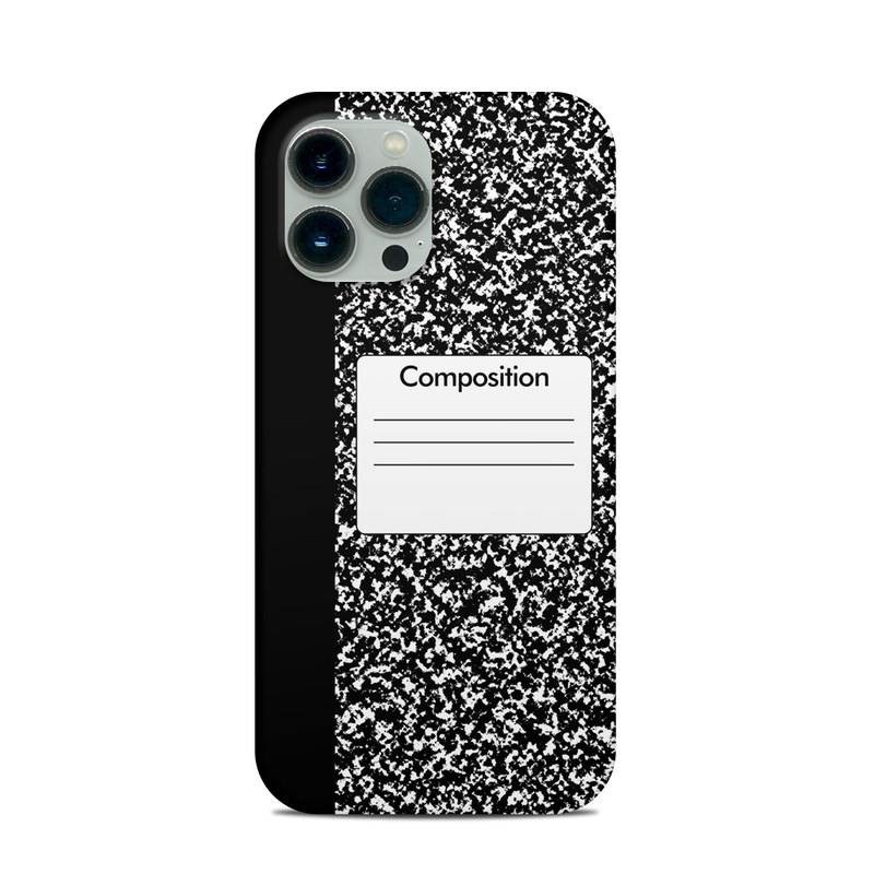 Apple iPhone 13 Pro Max Clip Case Skin - Composition Notebook (Image 1)