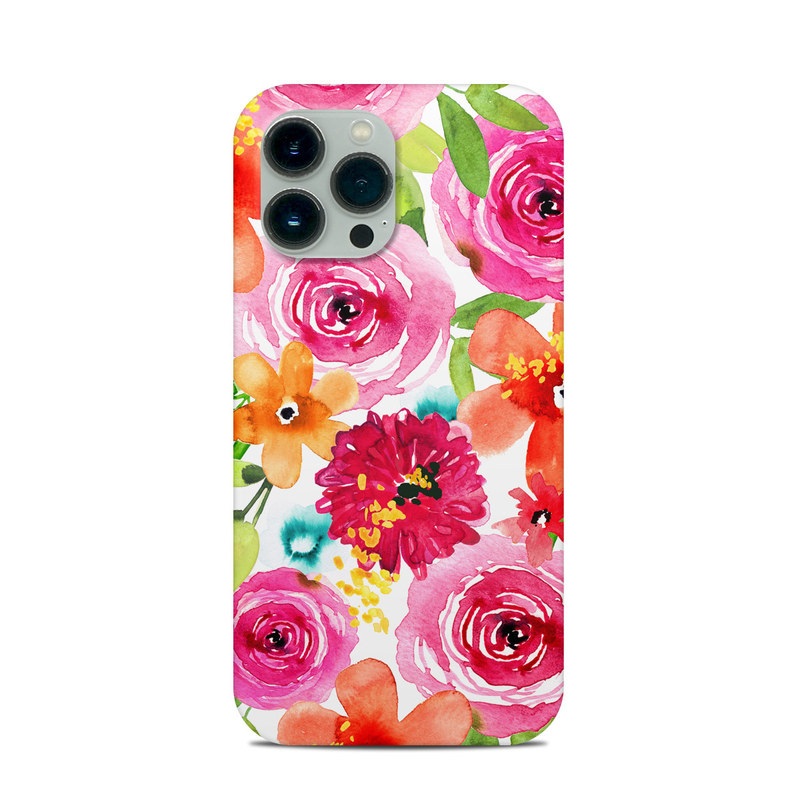 Apple iPhone 13 Pro Max Clip Case Skin - Floral Pop (Image 1)