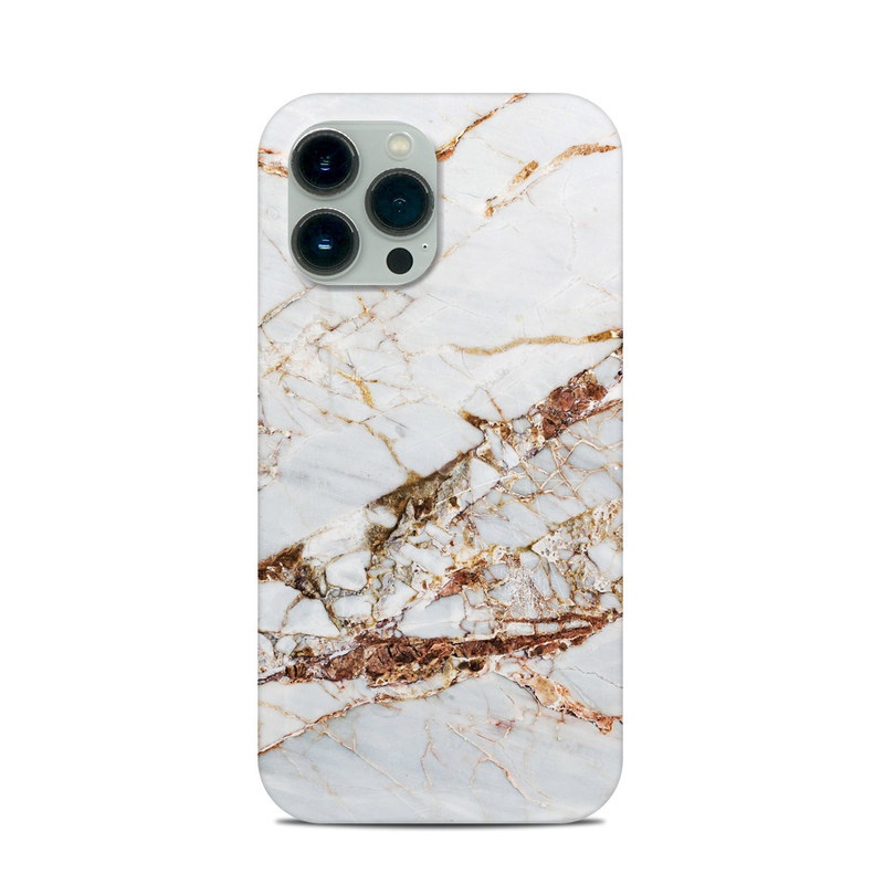 Apple iPhone 13 Pro Max Clip Case Skin - Hazel Marble (Image 1)