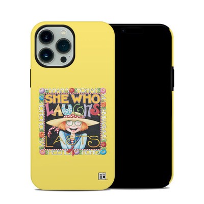 Apple iPhone 13 Pro Max Hybrid Case - She Who Laughs