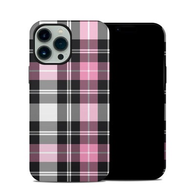 Apple iPhone 13 Pro Max Hybrid Case - Pink Plaid