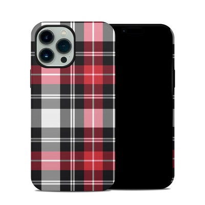 Apple iPhone 13 Pro Max Hybrid Case - Red Plaid