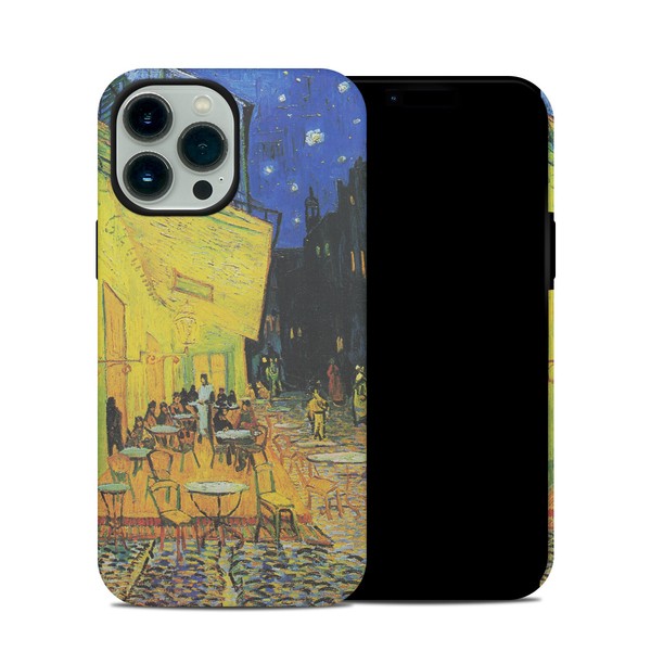 Apple iPhone 13 Pro Max Hybrid Case - Cafe Terrace At Night