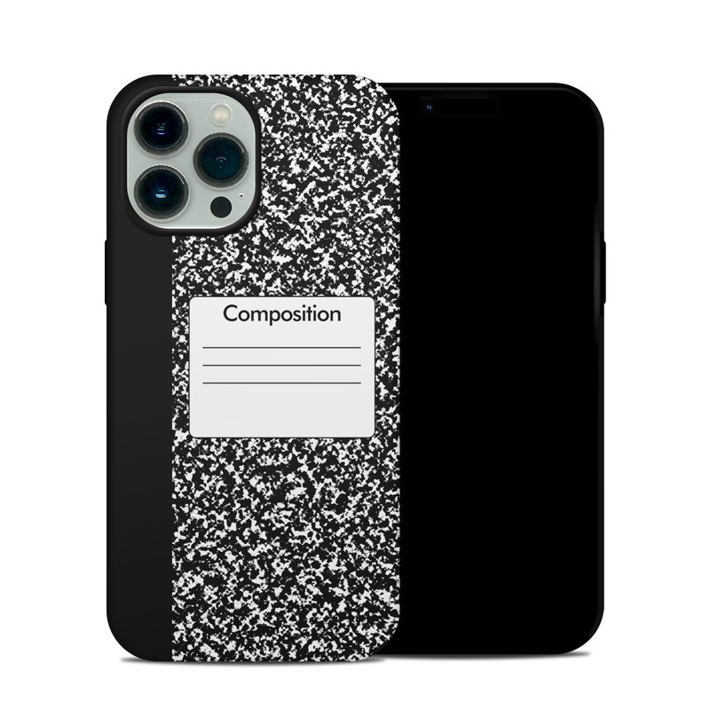 Apple iPhone 13 Pro Max Hybrid Case - Composition Notebook (Image 1)