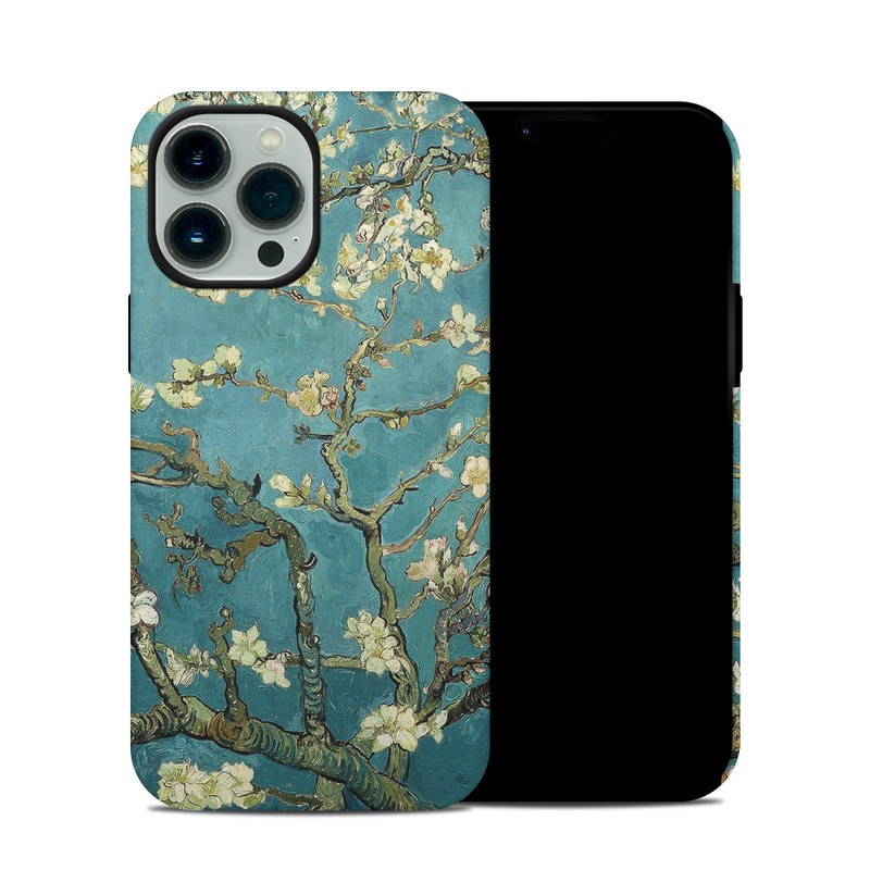 Apple iPhone 13 Pro Max Hybrid Case - Blossoming Almond Tree (Image 1)