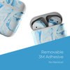 Apple AirPods Skin - Azul Marble (Image 4)