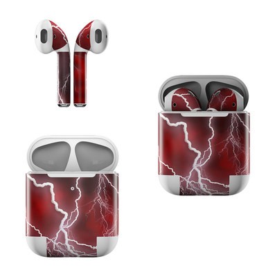 Apple AirPods Skin - Apocalypse Red