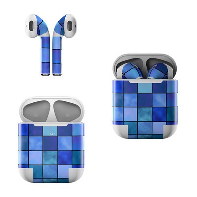 Apple AirPods Skin - Blue Mosaic