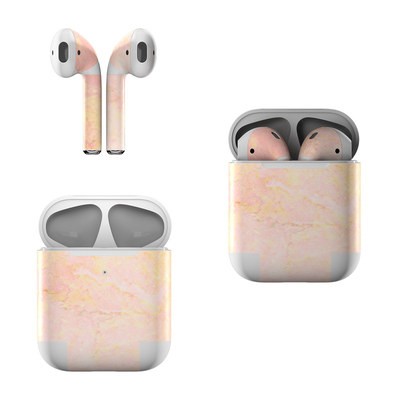 Apple AirPods Skin - Rose Gold Marble