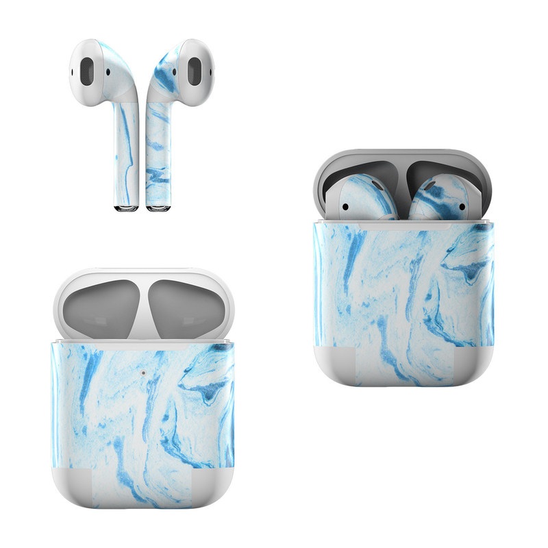 Apple AirPods Skin - Azul Marble (Image 1)