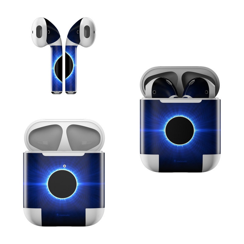 Apple AirPods Skin - Blue Star Eclipse (Image 1)