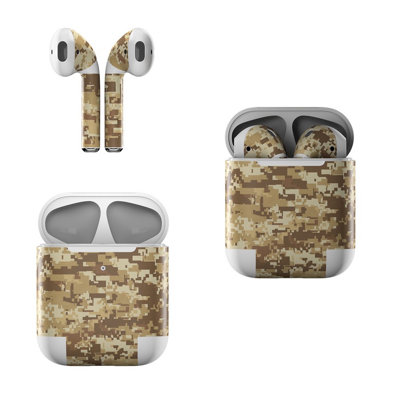 Apple AirPods Skin - Coyote Camo (Image 1)