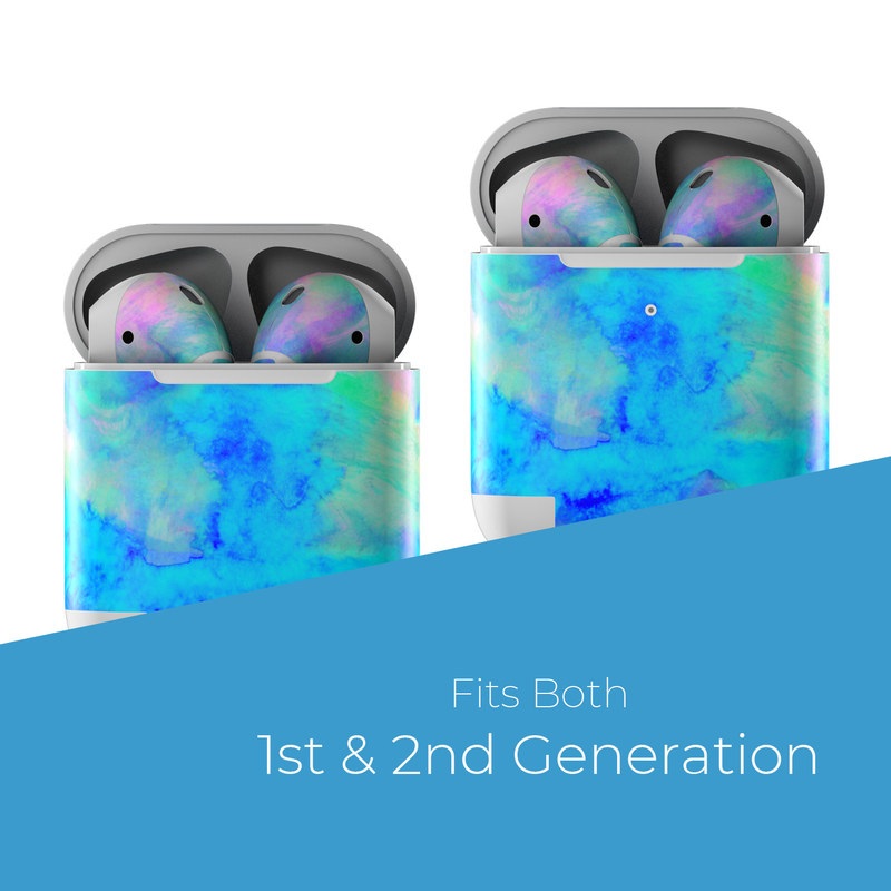 Apple AirPods Skin - Electrify Ice Blue (Image 2)