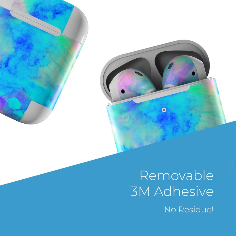 Apple AirPods Skin - Electrify Ice Blue (Image 4)