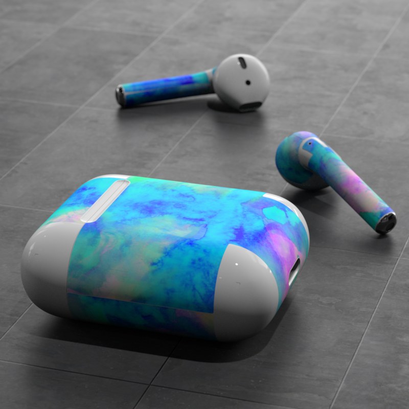Apple AirPods Skin - Electrify Ice Blue (Image 6)