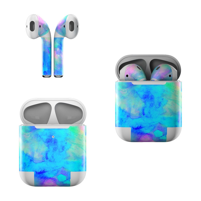Apple AirPods Skin - Electrify Ice Blue (Image 1)