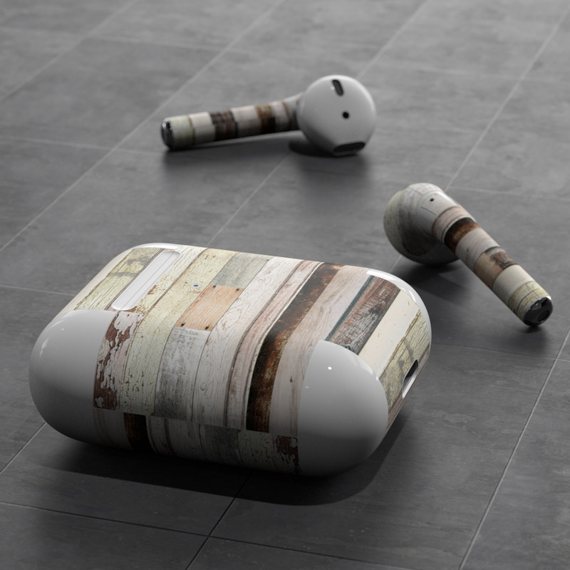 Apple AirPods Skin - Eclectic Wood (Image 5)