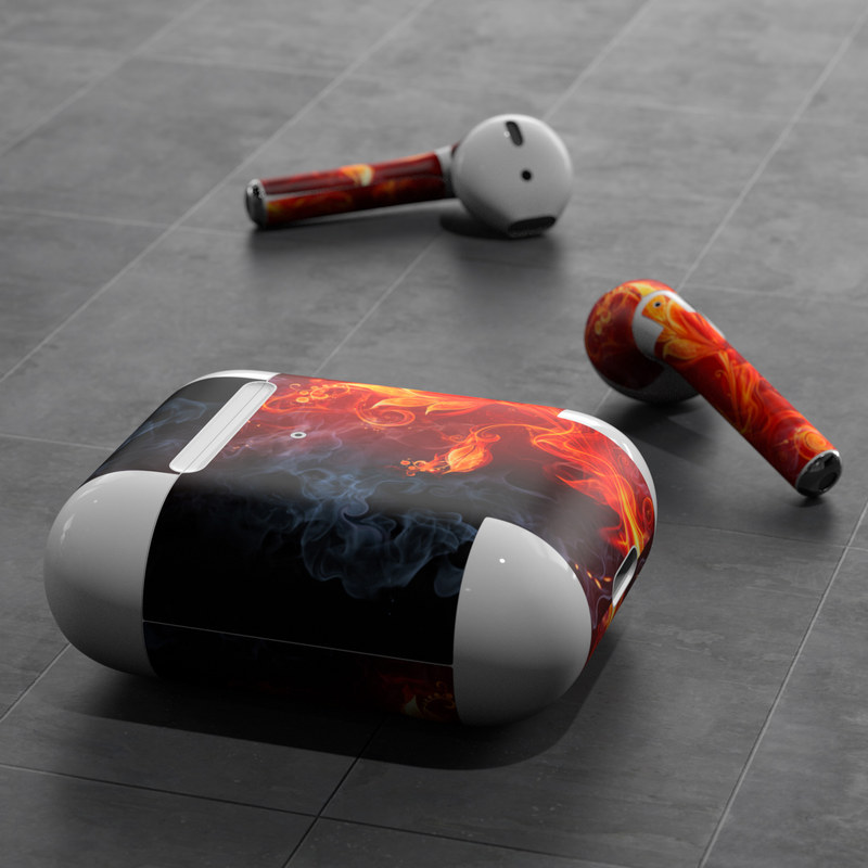 Apple AirPods Skin - Flower Of Fire (Image 5)