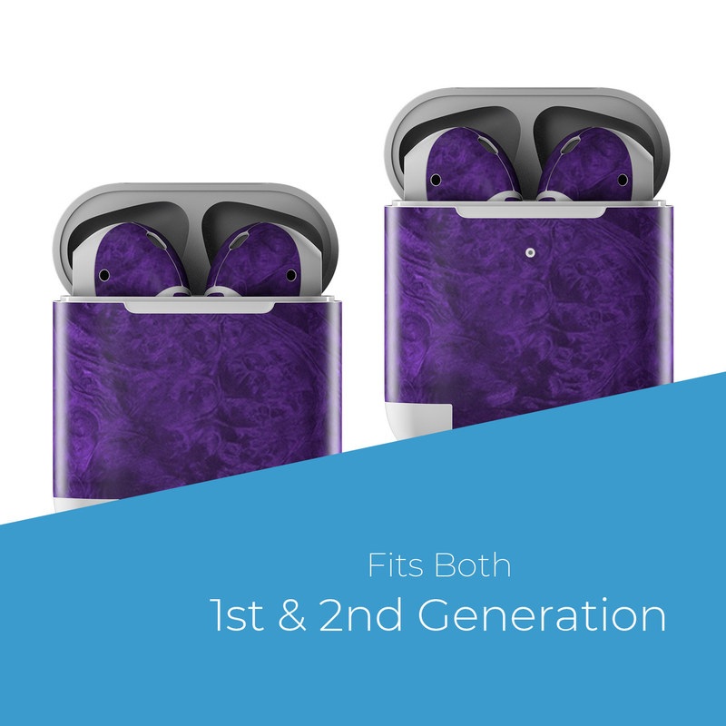 Apple AirPods Skin - Purple Lacquer (Image 2)
