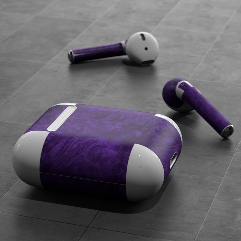 Apple AirPods Skin - Purple Lacquer (Image 6)