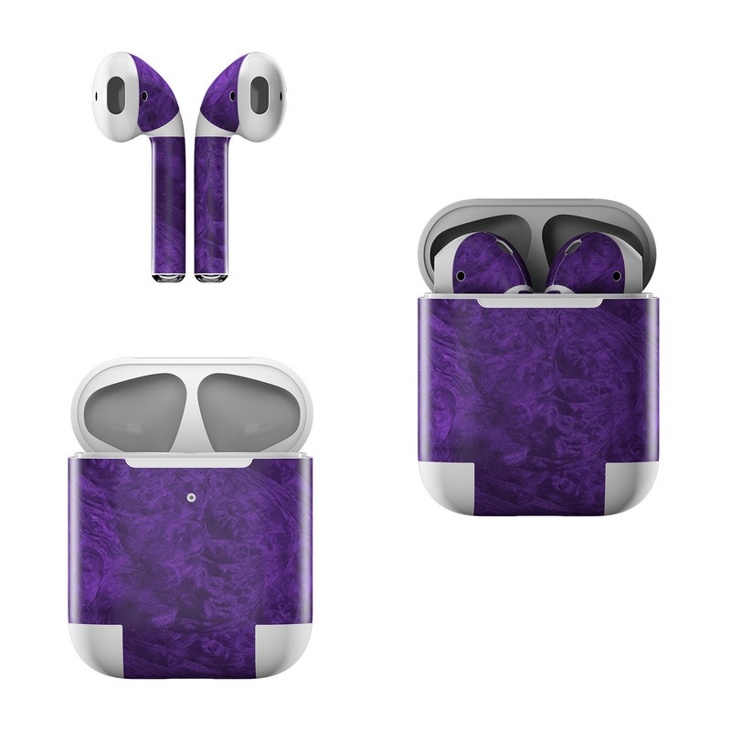 Apple AirPods Skin - Purple Lacquer (Image 1)