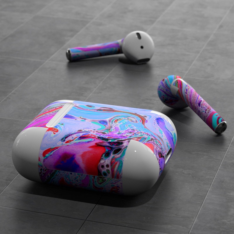 Apple AirPods Skin - Marbled Lustre (Image 5)