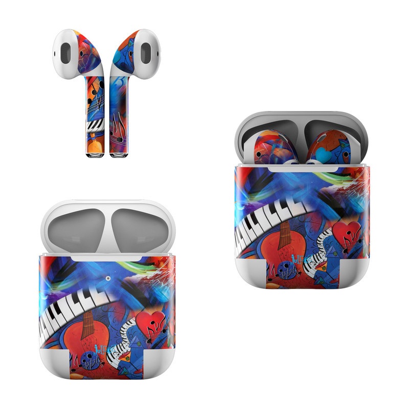 Apple AirPods Skin - Music Madness (Image 1)